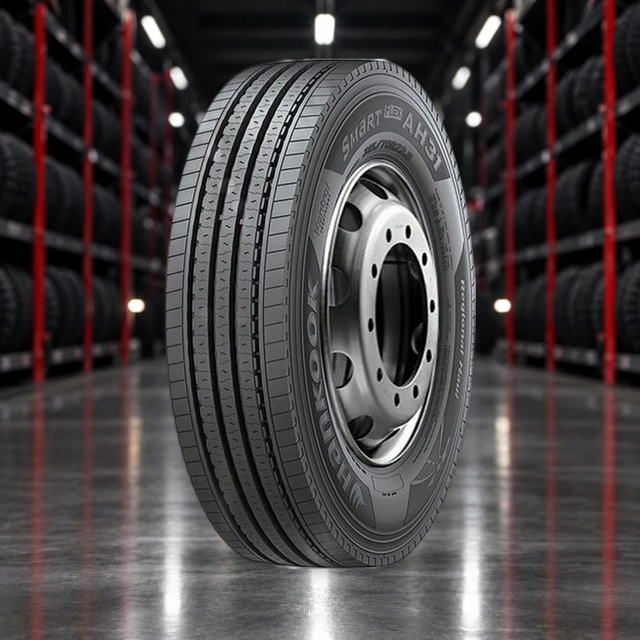 Hankook AH31+ 295/80 R22,5 154/149M 3PMSF (Рулевая ось)