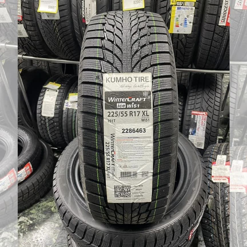Kumho WinterCraft Ice Wi51 225/55 R17 101T