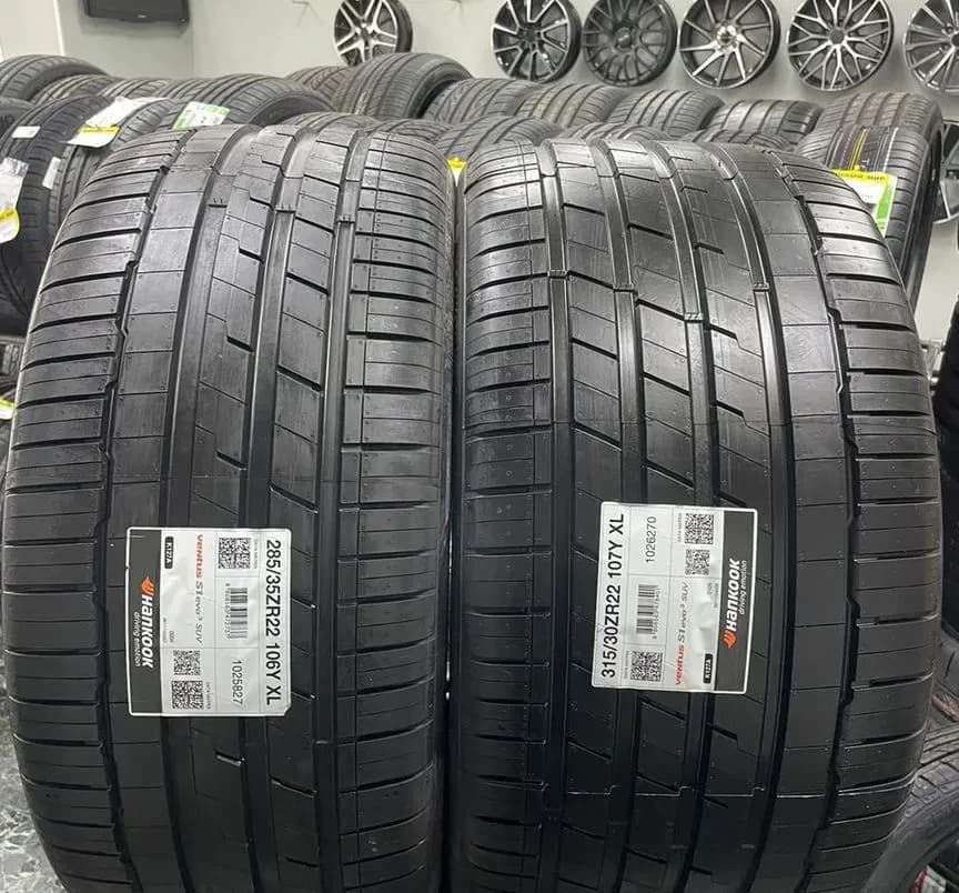 Hankook Ventus S1 Evo3 SUV K127A 285/35 R22 и 315/30 R22 107Y